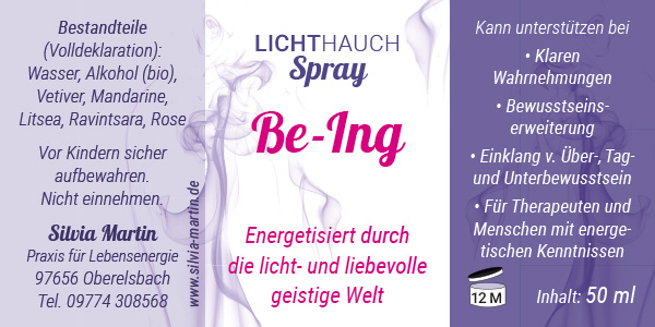 Lichthauch-Spray Be-Ing