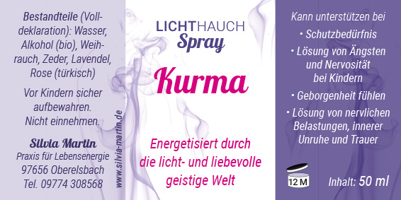 Lichthauch-Spray Kurma Silvia Martin
